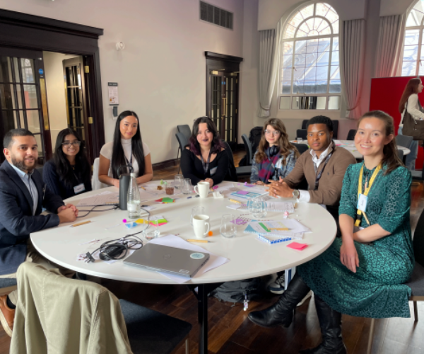 Kelechi Alozie discussing AI and Healthcare at the AI Youth Council