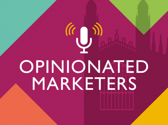 New podcast - Opinionated Marketers