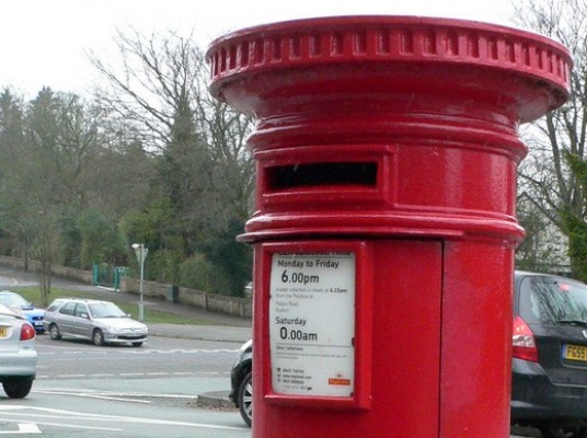 Postbox no longer in use